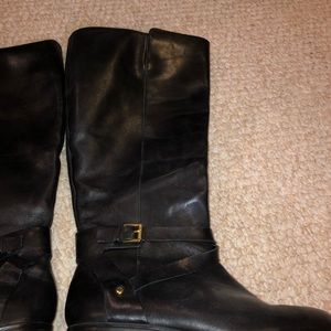 Ralph Lauren black riding boots